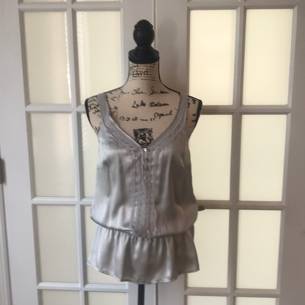 NWOT WHBM 100%silk camisole